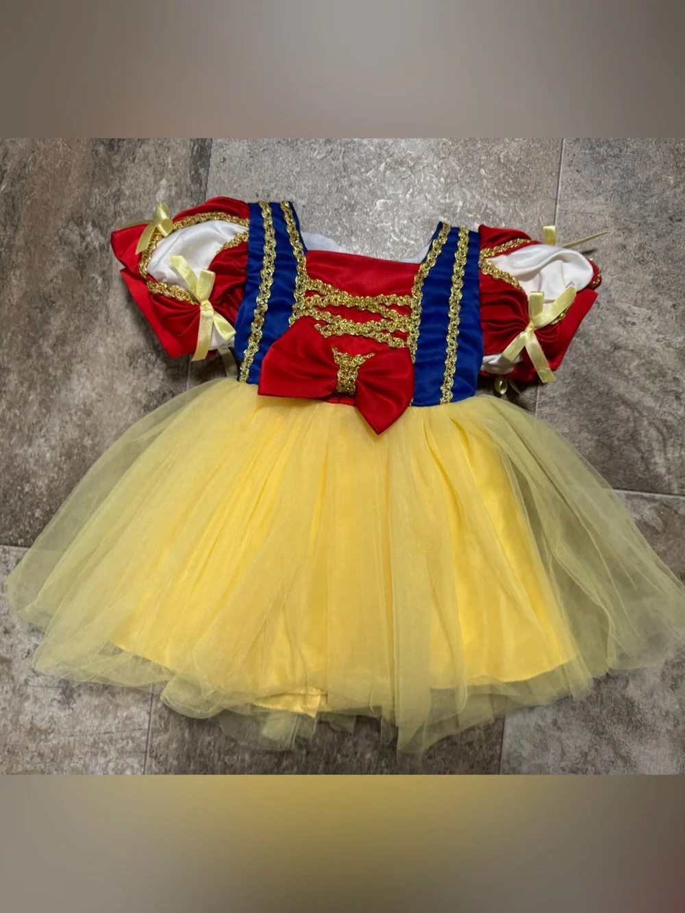 Snow White Infant Little Girls Costume Dress